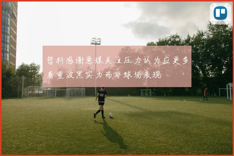 哲科感谢意媒关注压力认为应更多看重波黑实力而非球场表现